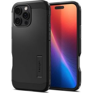 iPhone 16 Pro Spigen Tough Armor Mag Hülle - Schwarz