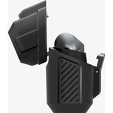 Spigen - Lock Fit Hardcase - Matte Black - Polycarbonaat