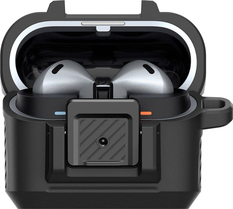 Spigen - Lock Fit Hardcase - Matte Black - Polycarbonaat