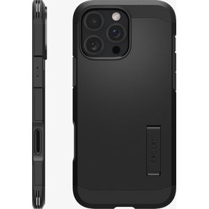 Spigen Tough Armor T (AI) MagFit beschermhoes compatibel met iPhone 16 Pro Max - zwart