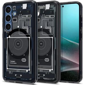 Spigen Ultra Hybrid MagFit Samsung Galaxy S25 Hoesje Back Cover Zero One Zwart
