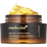 Medicube - Deep Vita C Capsule Crème - 55 g - Innovatieve Tweefasencrème met Duindoornextract en Vitamine C