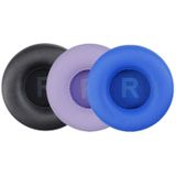 1 Paar Eiwit Lederen Sponge Earpad voor JBL T450 / TUNE 600 / T500BT (ZEE BLAUW)