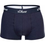 s.Oliver - Boxershorts - Marine/Wit - 3 Pack