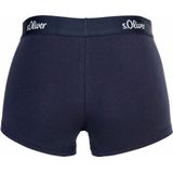 s.Oliver - Set van 3 - Boxershorts - Navy Blauw