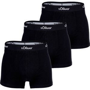 s.Oliver Boxershorts  zwart / wit