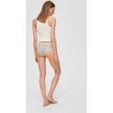 s.Oliver - Slip - Grijs Gemêleerd - Jersey - Mid Waist