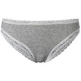 s.Oliver - Slip - Grijs Gemêleerd - Jersey - Mid Waist