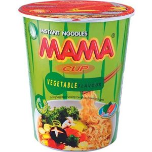 MAMA - Instant Cup Noedels Groente - (16 X 70 GR)