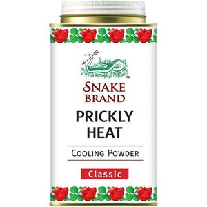 Snake Brand - Prickly Heat Poeder - 140 gram - Verkoelend en Kalmerend bij Jeuk