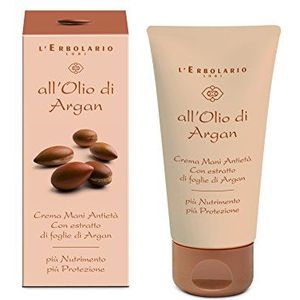 L'Erbolario - Arganolie Handcrème - 75 ml - Veganistische Natuurlijke Cosmetica