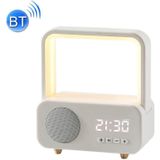 WH-J08 Home Draagbare Mini Bluetooth-luidspreker met nachtlichtklokstijl