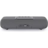 NewRixing NR-2027FM TWS Soundbar Bluetooth Speaker with Mobile Phone Holder & Antenna(Grey)