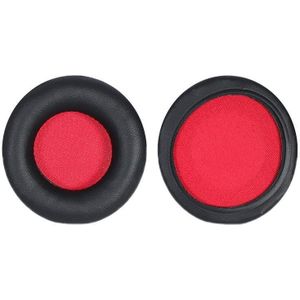 1 Paar headset spons oorbeschermers voor audio-technica ATH-S200BT (zwart + rood)