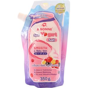 A Bonné Spa fruitige yoghurt badzout 350 gr