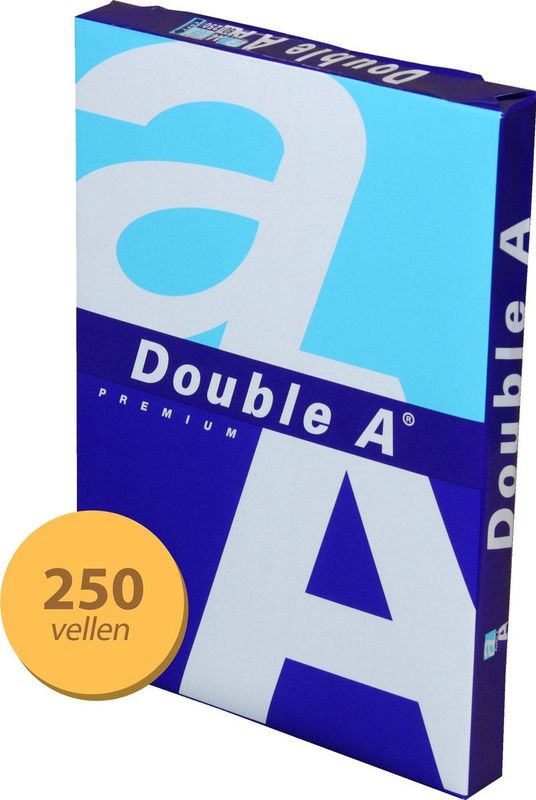 Double A - A4-formaat - 250 vel - Papier 80g
