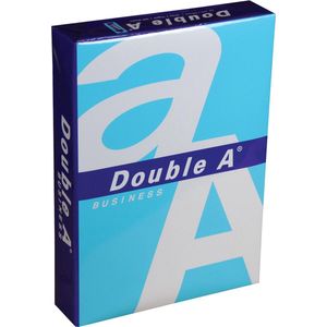 Double A Business printpapier ft A3, 75 g, pak van 500 vel, Doos van 5 stuks