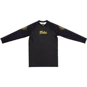 Super Pro - Thunder - Rash Guard - Zwart - 85% Polyester 15% Spandex