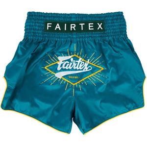 Fairtex BS1907 Muay Thai Shorts - Focus - Groen XXL