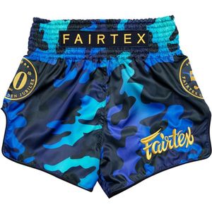 Fairtex - Golden Jubilee Luster - Muay Thai Shorts - Micro Satijnstof - Slanker Design