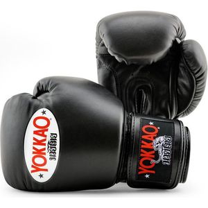 Yokkao Matrix Bokshandschoenen - Leer - Zwart - 12 oz