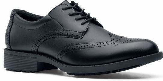Shoes for Crews 20301-38/5 EXECUTIVE WINGTIP IV heren antislip lederen schoenen maat 35 EU zwart, zwart.