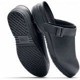Shoes For Crews - Triston II SB - Werkklompen - Zwart - Microvezel - Veiligheidsneus