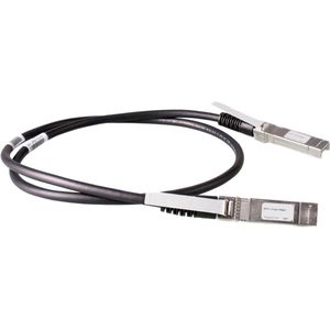 HPE Hp X240 10g Sfp+ Sfp+ 1,2m, Zendontvangers, Zwart