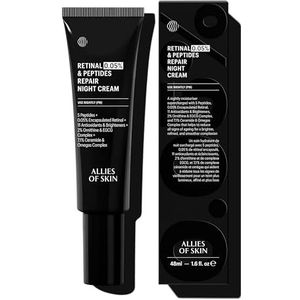 Allies Of Skin - Retinal Peptide Repair Night Cream - 0,05% - 50ml