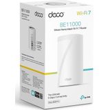 TP-Link - Deco BE65 Pro - Router - Wit - 2-pack - Wi-Fi 7 - Tot 9,3 Gbit/s