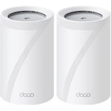 TP-Link - Deco BE65 Pro - Router - Wit - 2-pack - Wi-Fi 7 - Tot 9,3 Gbit/s