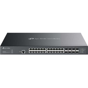 TP-Link - SX3832MPP - Hubs & Switches - Zwart - 24 Poorten - 10G Ethernet