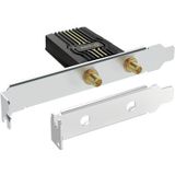 TP-Link - Archer TBE552E - Netwerkkaart - Zwart - Wi-Fi 7 Bluetooth PCIe Adapter