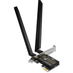 TP-Link - Archer TBE552E - Netwerkkaart - Zwart - Wi-Fi 7 Bluetooth PCIe Adapter