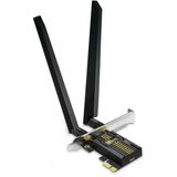 TP-Link - Archer TBE400E - WiFi Kaart - Zwart - PCIe - 6500Mbps