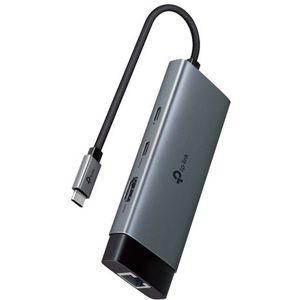 TP-Link UH6120C interface hub USB Type-C Grijs