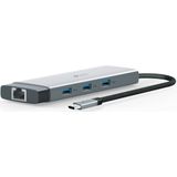 TP-Link - UH9120C - USB C Hub - 9 in 1 - Zwart - Aluminium