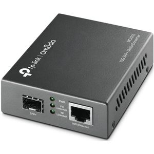 TP-Link MC420L Media Converter - 10000 Mbit/s - Zwart