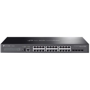 TP-Link - 24-PORT 1G Managed Switch - Zwart - Netwerkschakelaar