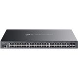 TP-Link - Omada SG5452XMPP - Managed L3 Netwerk-Switch - Zwart - Gigabit Ethernet - Power over Ethernet