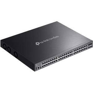 TP-Link - Omada SG5452XMPP - Managed L3 Netwerk-Switch - Zwart - Gigabit Ethernet - Power over Ethernet