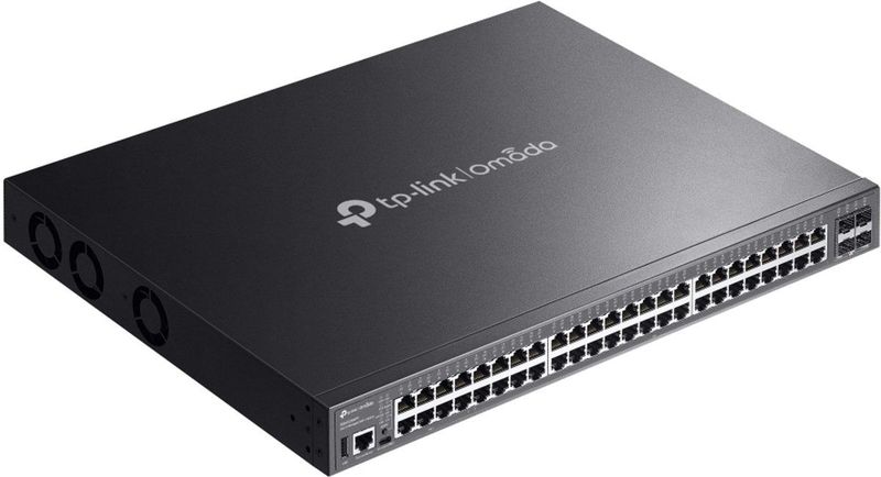 TP-Link - Omada SG5452XMPP - Managed L3 Netwerk-Switch - Zwart - Gigabit Ethernet - Power over Ethernet