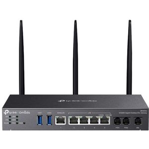 TP-Link Omada AX3000 draadloze router Gigabit Ethernet Dual-band (2.4 GHz / 5 GHz) Zwart