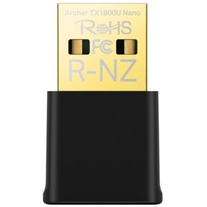 TP-Link - Archer TX1800U Nano - Netwerkadapter - USB 2.0 - Wi-Fi 5, Wi-Fi 6