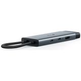 TP-Link UH6120C - USB-C Hub - Zwart - 6-in-1 - HDMI 4K - Ethernet - USB 3.0