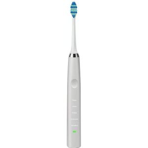 USB Charging Of Ultrasonic Waterproof Electric Toothbrush(White)