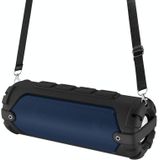 New Rixing NR-6013 Bluetooth 5.0 Portable Outdoor Wireless Bluetooth Speaker with Shoulder Strap(Blue)