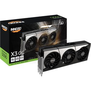INNO3D - GeForce RTX 5090 X3 OC - Videokaart - 32GB - GDDR7 - PCIe 5.0