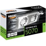 INNO3D - GeForce RTX 5070 TWIN X2 OC - Videokaart - Wit - 12GB GDDR7