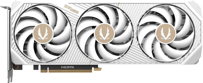 Zotac - GeForce RTX 5070 AMP White Edition - Videokaart - Wit - 12 GB GDDR7